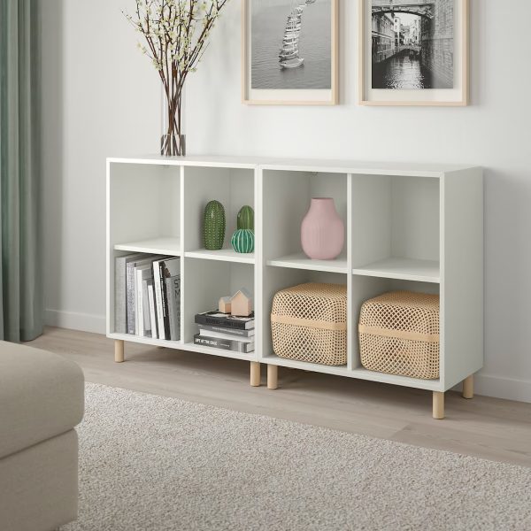 Kệ đựng sách mini viền mỏng Ikea 2x2